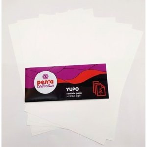 YUPO sintetički papir Pentart 5 komada (Trajna sintetička)