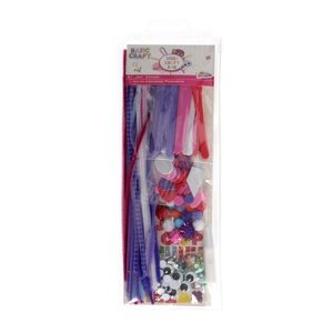 Kreativni set Grafix Megacraft Bag Pink - 250-dijelni