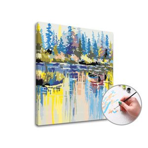 Slikanje brojevima TABLE U UTRCI - male težine (ARTMIE set)