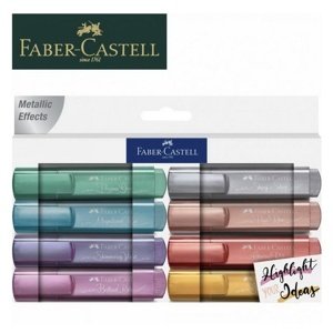 Set metalik markera Faber-Castell - 8 komada (markeri Faber)