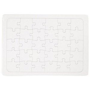 Slagalica od papira maché za završnu obradu - A4 (slagalice za)