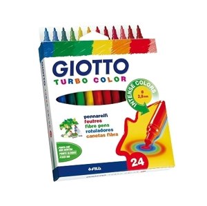 Flomasteri GIOTTO TURBO COLOR / 24 boja (slikarski pribor za)
