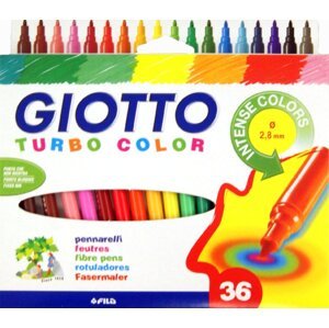 Flomasteri GIOTTO TURBO COLOR / 36 boja (slikarski pribor za)