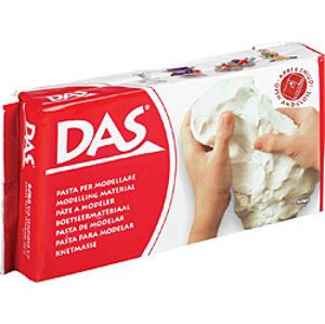 Masa za modeliranje DAS - Bijela - 150g (glina za modeliranje)