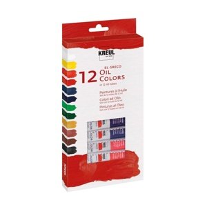 Uljane boje el Greco KREUL - 12 x 12 ml (uljana boja)
