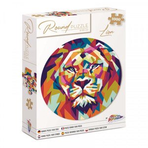 Okrugle puzzle Lion 68 cm - 1000 kom (slagalica)