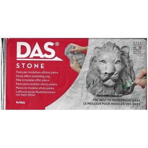 Masa za modeliranje DAS - Kamen siva - 1kg (Masa koja se suši)
