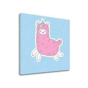 Slikanje brojevima PINK LAMA SINGLE CUT - male težine (ARTMIE)