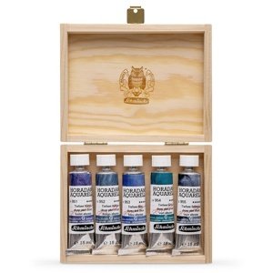 Set akvarel boja u tubama Schmincke Super Granulation 5x15ml  | Set deep sea
