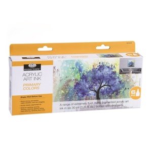 Akrilna tinta Royal & Langnickel osnovne boje 6 x 30 ml (set)