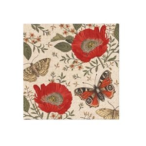 Decoupage salvete - Passing Butterflies - 1kom