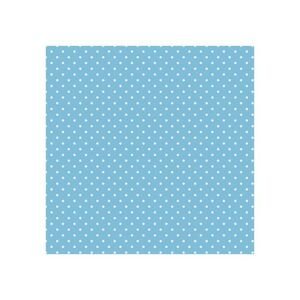 Decoupage salvete - White Dots on Blue - 1kom