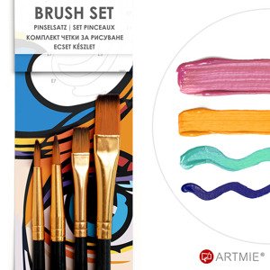 Set sintetičkih kistova ARTMIE 4 komada (četke za slikanje)