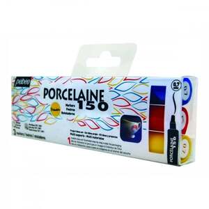 Set od 3 markera za porculan porcelaine 150 - Primary fine