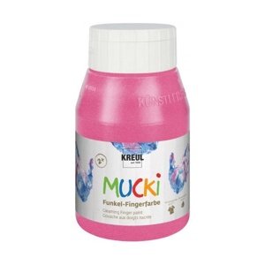 Sjajne dječje boje za prste MUCKI 500 ml