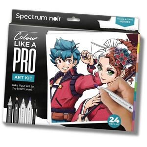 Komplet za ilustraciju MANGA A COMIC HEROES