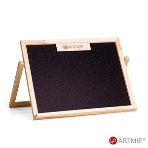 Dječja magnetna dvostrana tabla ARTMIE s stalkom 30 x 40 cm