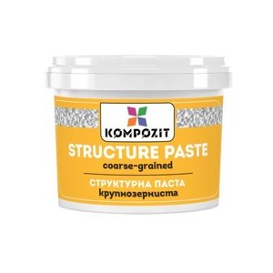 Bijela grubo zrnasta pasta za strukturiranje Kompozita | Various Volumes