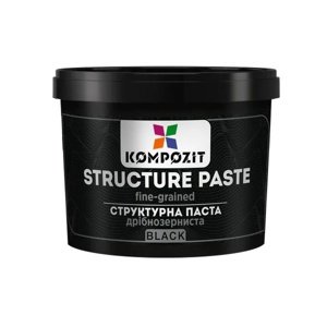Crna fino zrnasta strukturirajuća pasta od Kompozita | Various Volumes